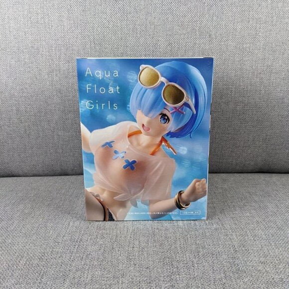 Re:Zero Starting Life in Another World Rem Aqua Float Girls Statue - Picture 3 of 7